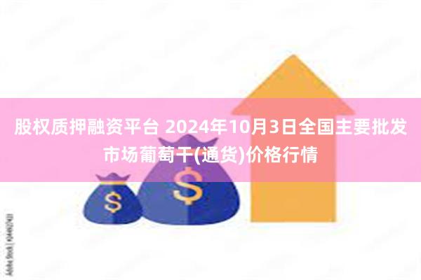 股权质押融资平台 2024年10月3日全国主要批发市场葡萄干(通货)价格行情